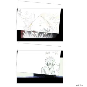 완판 나기사 카오루 클리어 파일 박 장식 2장 세트 에반게리온 에바전