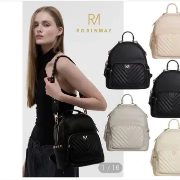 로빈메이 미니 백팩 블랙