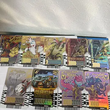 라이드 케미 트레이딩 카드 LP, P 레어 세트