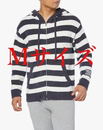 젤라토 피케 [ HOMME ] 에어모코 코튼 플레이팅 2 보더 후드티