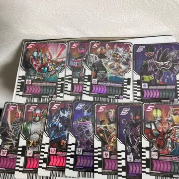 라이드 케미 트레이딩 카드 레전드 라이더 세트 가면라이더 갓챠드