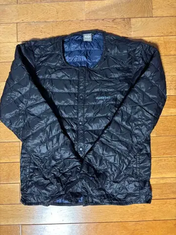 몽벨 BEAMS 별주 스페리오 다운 블랙 S