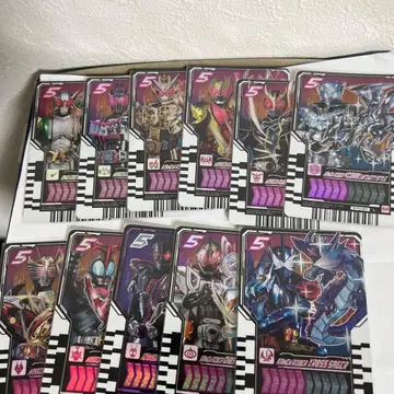 라이드 케미 트레이딩 카드 레전드 라이더 세트