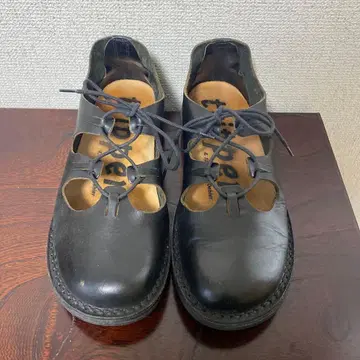 Trippen Scotch 트리픈 스코치 블랙 천연 가죽 37