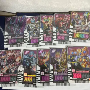 라이드 케미 트레이딩 카드 PHASE:EX02 레전드 라이더 레어 세트