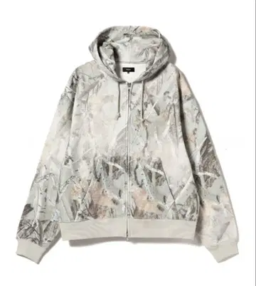 BEAMS 트리 풀 지퍼 후디