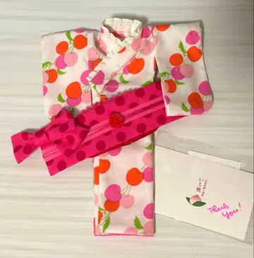 네오 브라이스 아웃핏 체리 패턴 기모노 이치모모 님