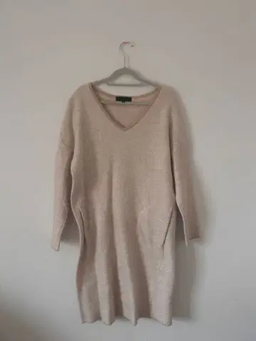 언타이틀 니트 원피스 베이지