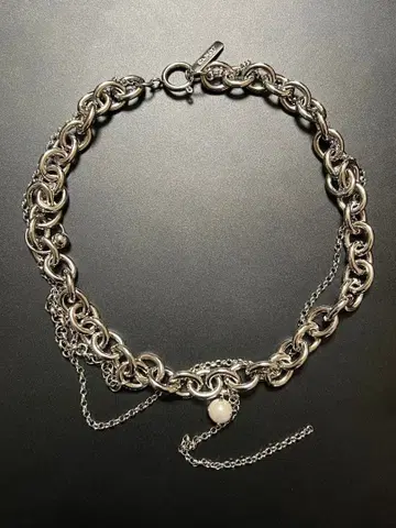 미사용 새상품 justine clenquet 목걸이 takato 착용