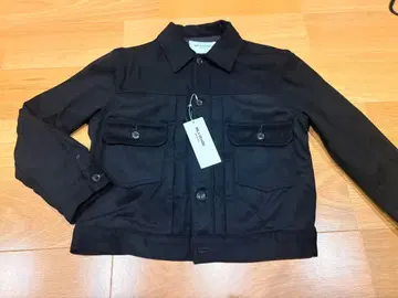 MILA SCHON MILANO 울 캐시미어 플란넬 트래커 자켓