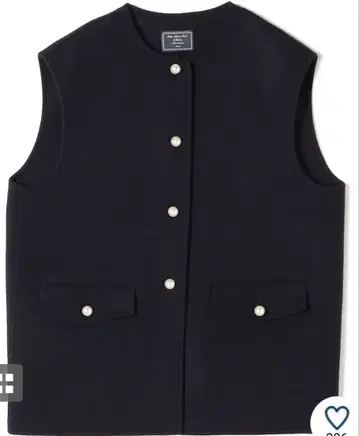 SHIPS 지롱 울 펄 버튼 베스트