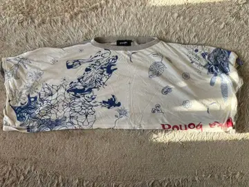 gomme 아트 프린트 반팔 T셔츠 M