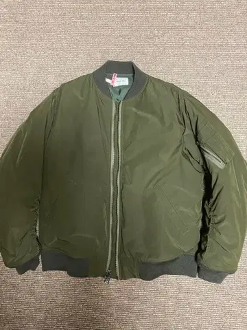 PORT BY ARK MA-1 자켓 M 올리브 그린