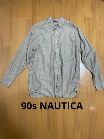 90s NAUTICA 체크 셔츠
