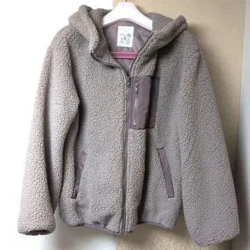 미사용 새상품! AS KNOW AS plus 플리스 자켓 모카 그레이
