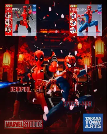스파이더맨의 일상 & 데드풀의 일상(전투) 각 1종