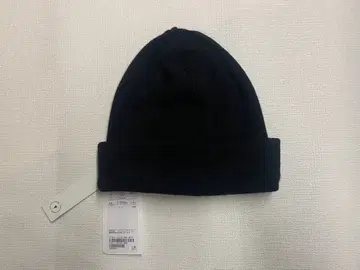 블랙 리브 니트 모자 미사용