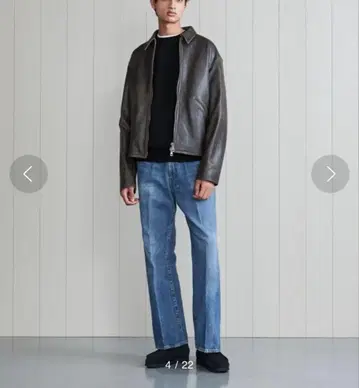 H 데님 에모션 플레어 5 포켓 팬츠 M 사이즈