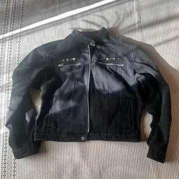 ARGUECULTURE 블랙 데님 자켓 opium y2k