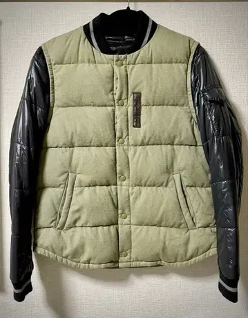 Audrey and John Wad 바시티 자켓 자켓 베스트 구제 의류