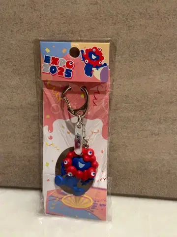 먀쿠먀쿠 만박 마스코트 EXPO2025 키링 앉은 새상품