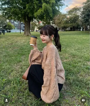 라메 니트 hinari