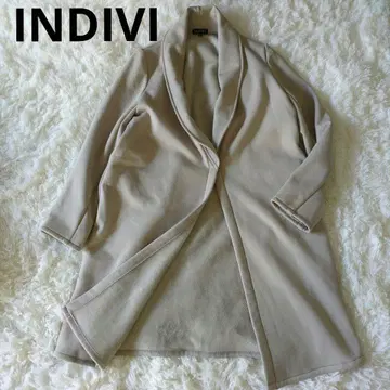 INDIVI 인디비 세련된 아우터 이너 보아 숄카라 자켓