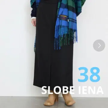 SLOBE IENA 더블 크로스 타이트 스커트