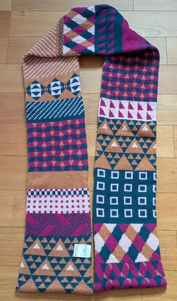 gredocana 기하학 패턴 머플러