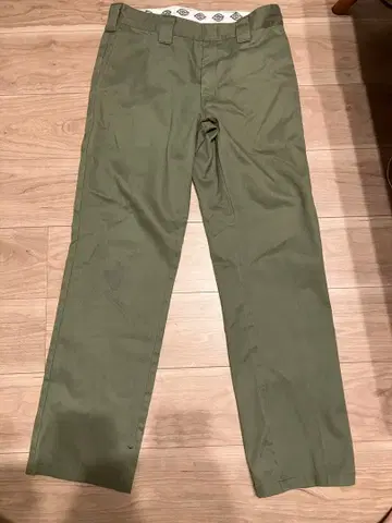 레어 중국 한정판 디키즈 874 치노 팬츠 그린 30 x 30