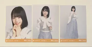 노기자카46 브로마이드 마스다 미리온 빅 보타이 블라우스 3종 컴프