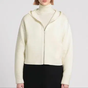 Theory 니트 집업 후디 캐시미어 혼방 23AW