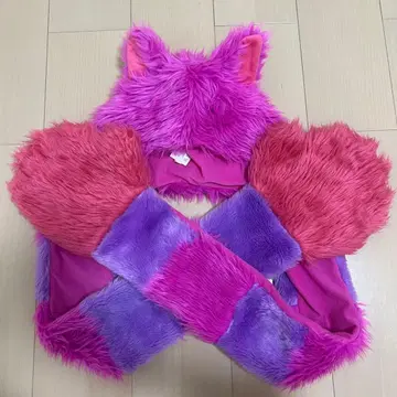 체셔캣 머플러 캡 디즈니