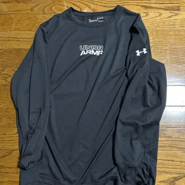 UNDER ARMOUR HEATGEAR 긴팔 티셔츠 XL 블랙