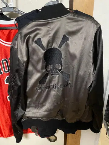 semantic design 스컬 자수 자켓 L 사이즈