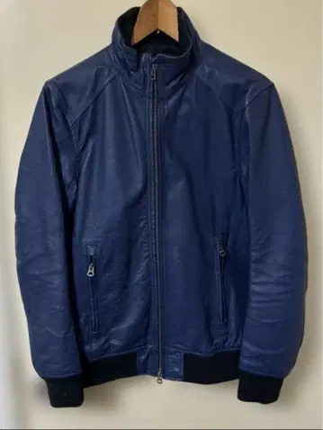 UNIVERSAL FREAK'S 네이비 가죽 자켓 S