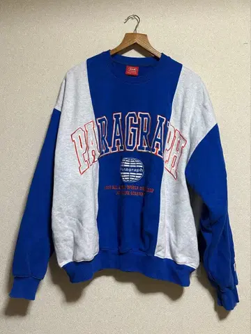 Paragraph 로고 맨투맨 트레이닝복