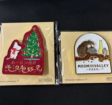 무민 밸리파크 크리스마스 핀 배지 2025