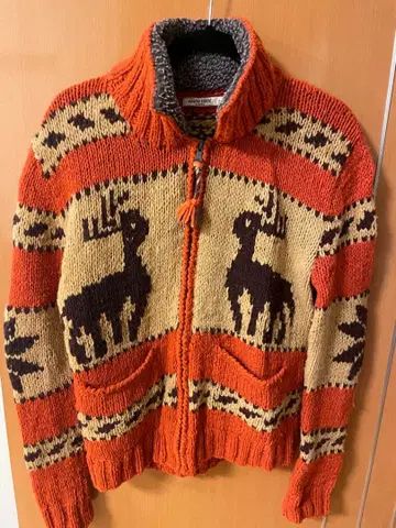 GAIJIN MADE 사슴 패턴 니트 스웨터 사이즈 2