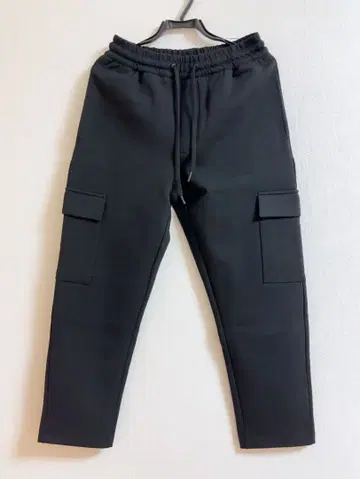 ZARA 자라 맨투맨 카고 팬츠 블랙