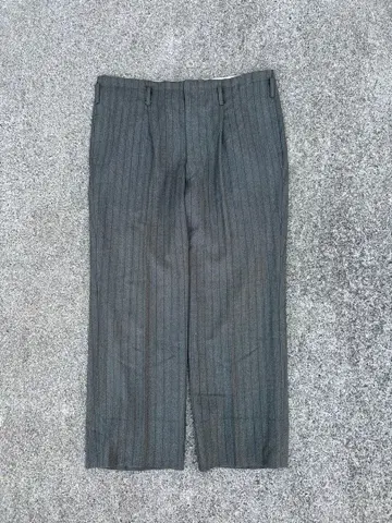 빈티지 데포니르트 후크 스트라이프 슬랙스