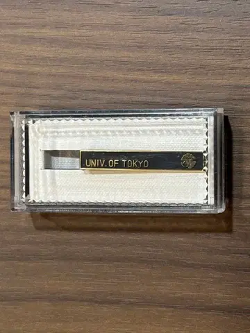 도쿄대학 넥타이핀 케이스 포함 미사용 새상품