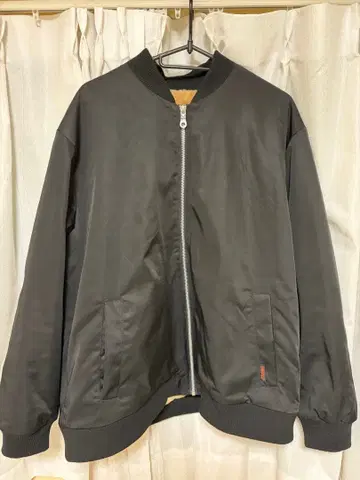 SHIPS 가을 겨울용 플라이트 자켓 블랙