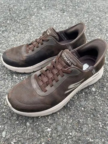 SKECHERS GOWALK 스케쳐스 브라운 216326