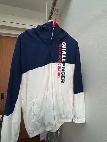 CHALLENGER 후드 부착 나일론 자켓 sailor jacket