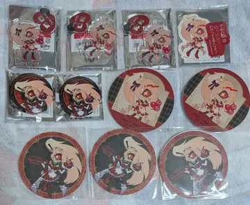 해즈빈 호텔 체리 애니메이트 카페 굿즈 세트