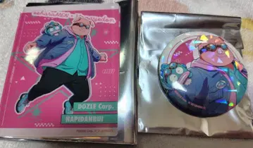 도즈루사 하피단부이 캔 배지와 아크릴 카드 오오하라 MEN