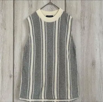 nombre impair 놈브르 임페어 베스트 니트 세로 라인