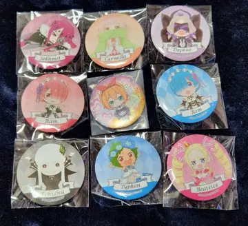 리제로 캔뱃지 아크릴 스탠드 아크릴 키링 마그넷 세트