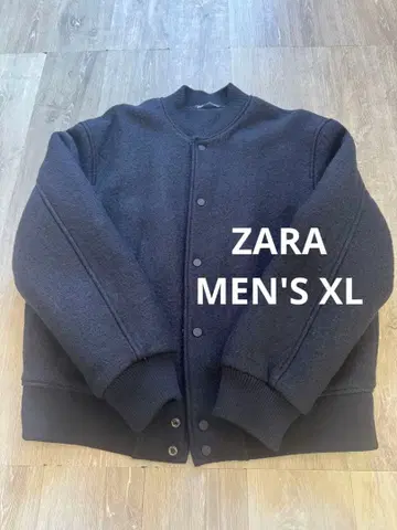 ZARA 다크 블루 XL 남성용 점퍼